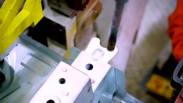 Industrial Welding Fixture and Manufacturing Equipment Production Setup
