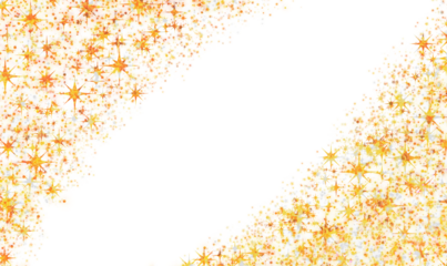 Soft focus floral border with white space