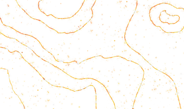 Abstract topographic contour lines on a pale background
