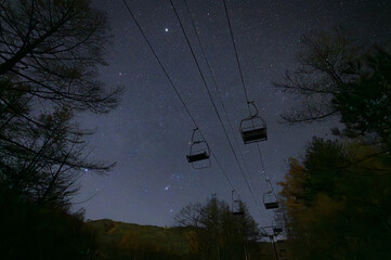 福島の星空_安達太良山11月