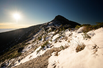 安達太良山の朝_福島の山