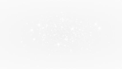 White Sparkle PNG Overlay with Transparent Background