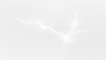 PNG Lightning Overlay with Transparent Background
