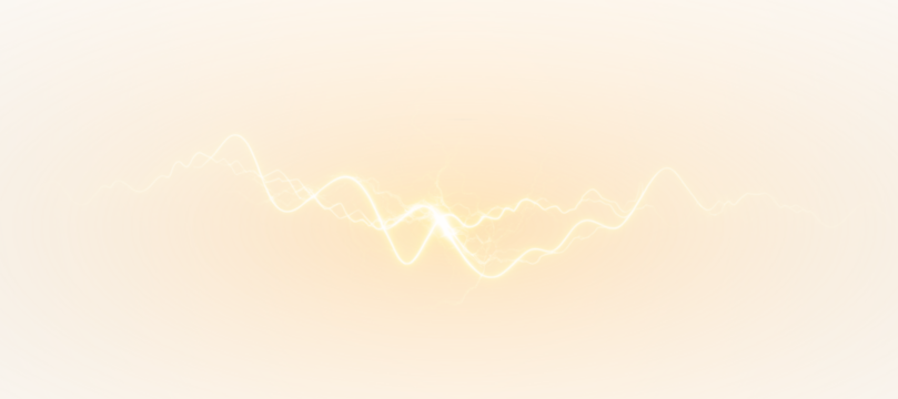PNG Lightning Overlay on Gold Background for Electric Effect on transparent background