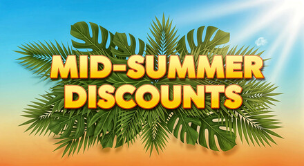 Catch the Heatwave of Savings with Mid-Summer Discounts &ndash; Shop Tropical Deals Before the Sun Sets on Summer!