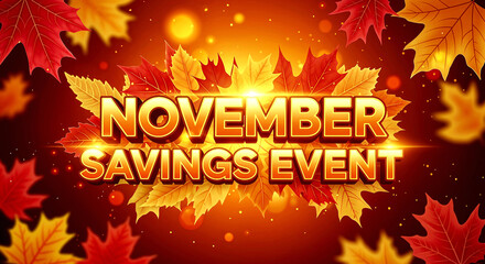 Celebrate the Season with Our November Savings Event &ndash; Enjoy Golden Deals on Must-Have Items Before Autumn Ends!