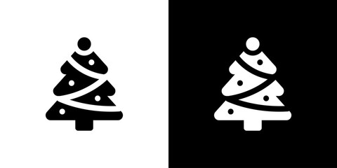 クリスマスツリーのアイコン