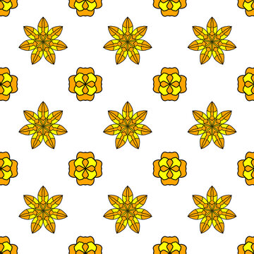 Seamless pattern with graphic design for all print