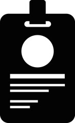 Identification Card Illustration to Show Info About Employee Such as Name Address Photo Position and Other Relevant Details With Place for Photo