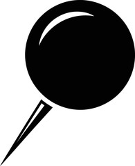 Silhouette Of Magnifying Glass Vector Illustration Isolated On Transparent Background For Search Or Investigation Concept