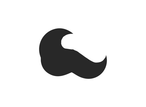 Abstract geometric pattern with bold color blocks