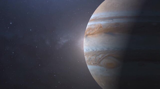 planet in space