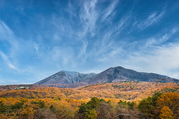 紅葉した那須の山々を心ゆくまで満喫した休日