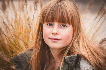 Mädchen / Herbst