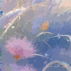 Various oil paintings, flowers, butterflies, landscapes, mountain lakes, roses, peonies, bamboo forests, figures