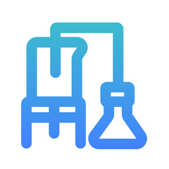 science bold gradient icon