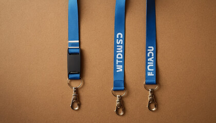 Lanyard Keychain Mockup
15
