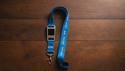 Lanyard Keychain Mockup
7