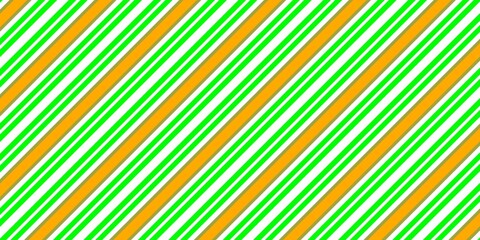 colorful striped background. A bright diagonal stripe pattern featuring green, orange, and white lines, creating a bold and energetic abstract background ideal for modern design or decorative visuals.
