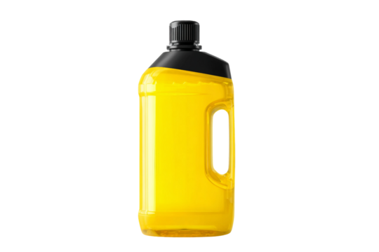 Household cleaning agent isolated on transparent background