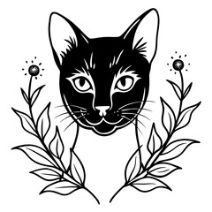 Elegant Ornament Collection: An exquisite assortment of black, swirling, stylized ornament designs, capturing the essence of refined grace and artistic charm.	