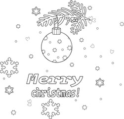 christmas greeting card