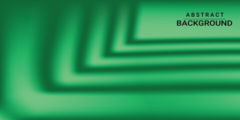 Green Abstract Background with Soft Gradient and Geometric Layers
