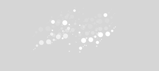 Snowfall in the night sky background, Christmas snowflakes transparent overlay background, Snowstorm vector illustration on dark. 3d render of an abstract background