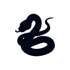 green snake cute reptile animal serpent emoji symbol sign icon vector illustration isolated flat