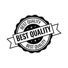 Black Seal Stamp Quality Badge