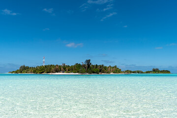 Tropical Beach Paradise in Mathiveri, Maldives