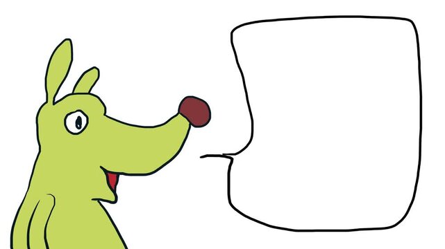 A yellow mouse or animal with a long snout is saying something. There's a dialog box nearby.