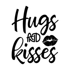 Hugs and Kisses Svg
