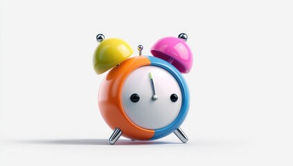 Colorful alarm clock