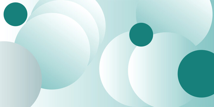 Abstract geometric background gradient soft light green gray bokeh for Graphic business background technology digital design illustration web template background backdrop desktop wallpaper bubbles - Powered by Adobe