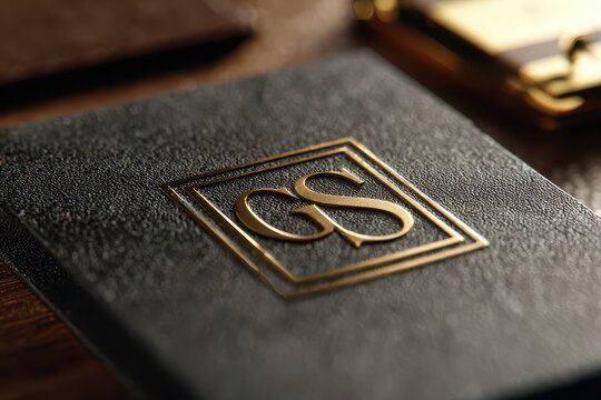 Sophisticated GS initials logo for upscale corporate branding and refinement