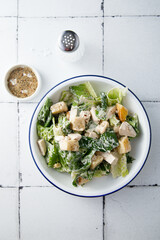 Caesar salad with chicken