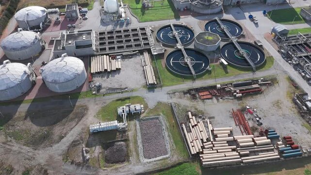 A wastewater treatment plant (WWTP) is a facility that uses physical, chemical, and biological processes to remove pollutants from wastewater and clean enough to be discharged.