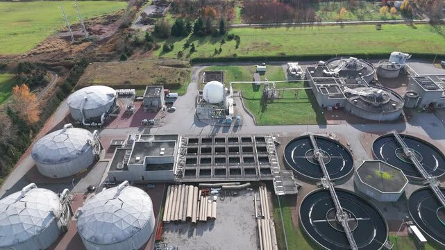 A wastewater treatment plant (WWTP) is a facility that uses physical, chemical, and biological processes to remove pollutants from wastewater and clean enough to be discharged.