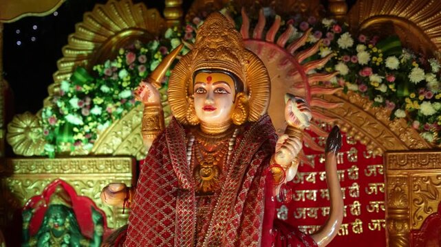 Mata Ki Chowki | Devotional Hindu Ceremony, Bhajan & Aarti Event, Spiritual Celebration, Maa Durga Worship & Religious Community Gathering