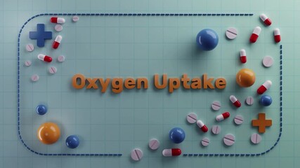 medical oxygen illustration, respiratory health infographic imagery, visualization of oxygen absorption and respiratory therapy, medical scene portraying oxygen intake and lung function analysis