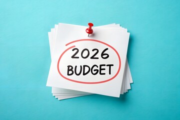 2026 budget planning concept to boost business growth and drive success, preparing for future financial goals and strategies in upcoming years