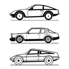 set of cars