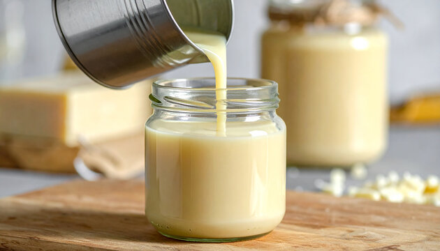 Przelewanie wosku do słoika - tworzenie świec