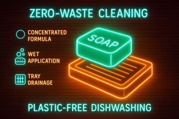 Eco-friendly zero waste dishwashing methods and sustainable alternatives for green living