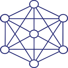 Neural Network Design Illustration. Modern Neural Network Diagram. Abstract Neural Network Graphics. Neural Network Line Art. Futuristic Neural Network Elements. Neural Network Structure Design