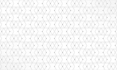 Stylish vector texture with a seamless pattern of simple geometric shapes