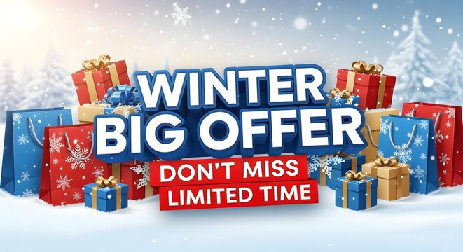 Winter big offer don t miss limited time sale announcement