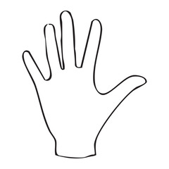Simple Hand Gesture Library | Open Hand (Paper Gesture)
