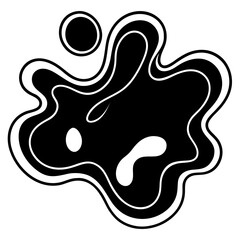 Modern abstract geometric design with vibrant color accents